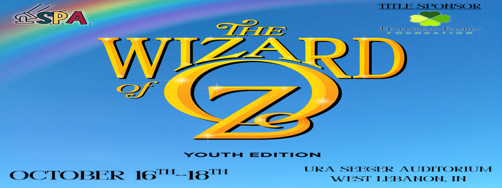 Wizard of Oz presented by Spotlight Performing Arts