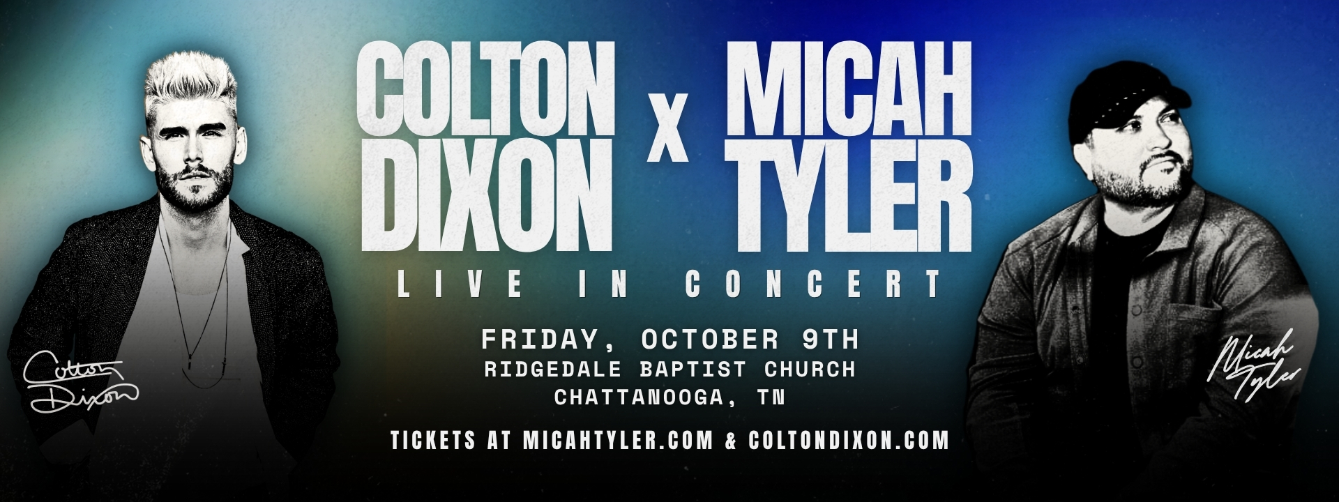 Colton Dixon and Micah Tyler - Live In Concert